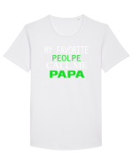 PAPA Tricou mânecă scurtă guler larg Bărbat Skater