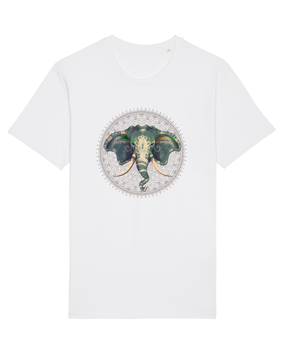 Tricou mânecă scurtă Unisex Rocker White