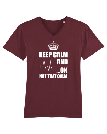 KEEP CALM Burgundy