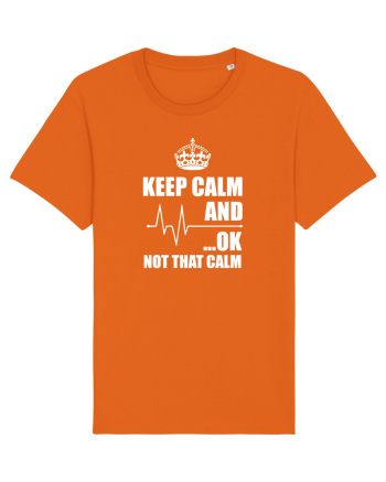 KEEP CALM Bright Orange