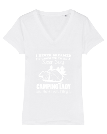 CAMPING LADY White