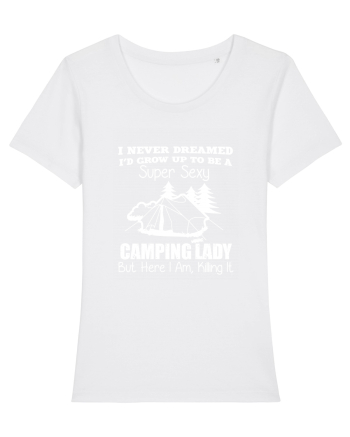 CAMPING LADY White