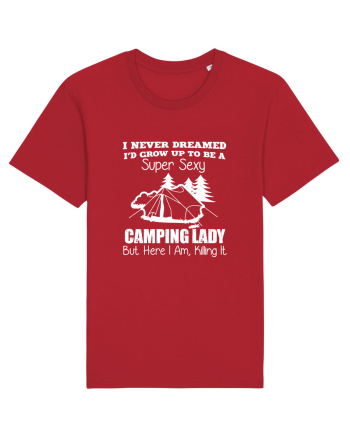 CAMPING LADY Red