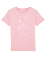 PISICA Tricou mânecă scurtă  Copii Mini Creator