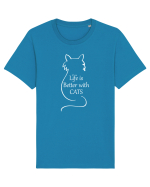 PISICA Tricou mânecă scurtă Unisex Rocker
