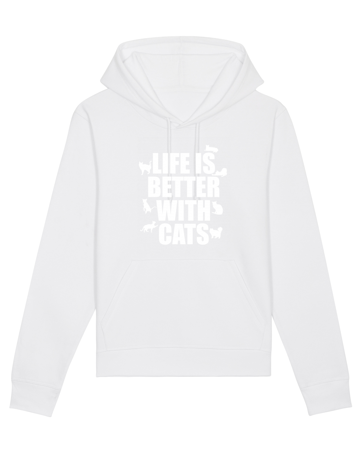 Hanorac Unisex Drummer White