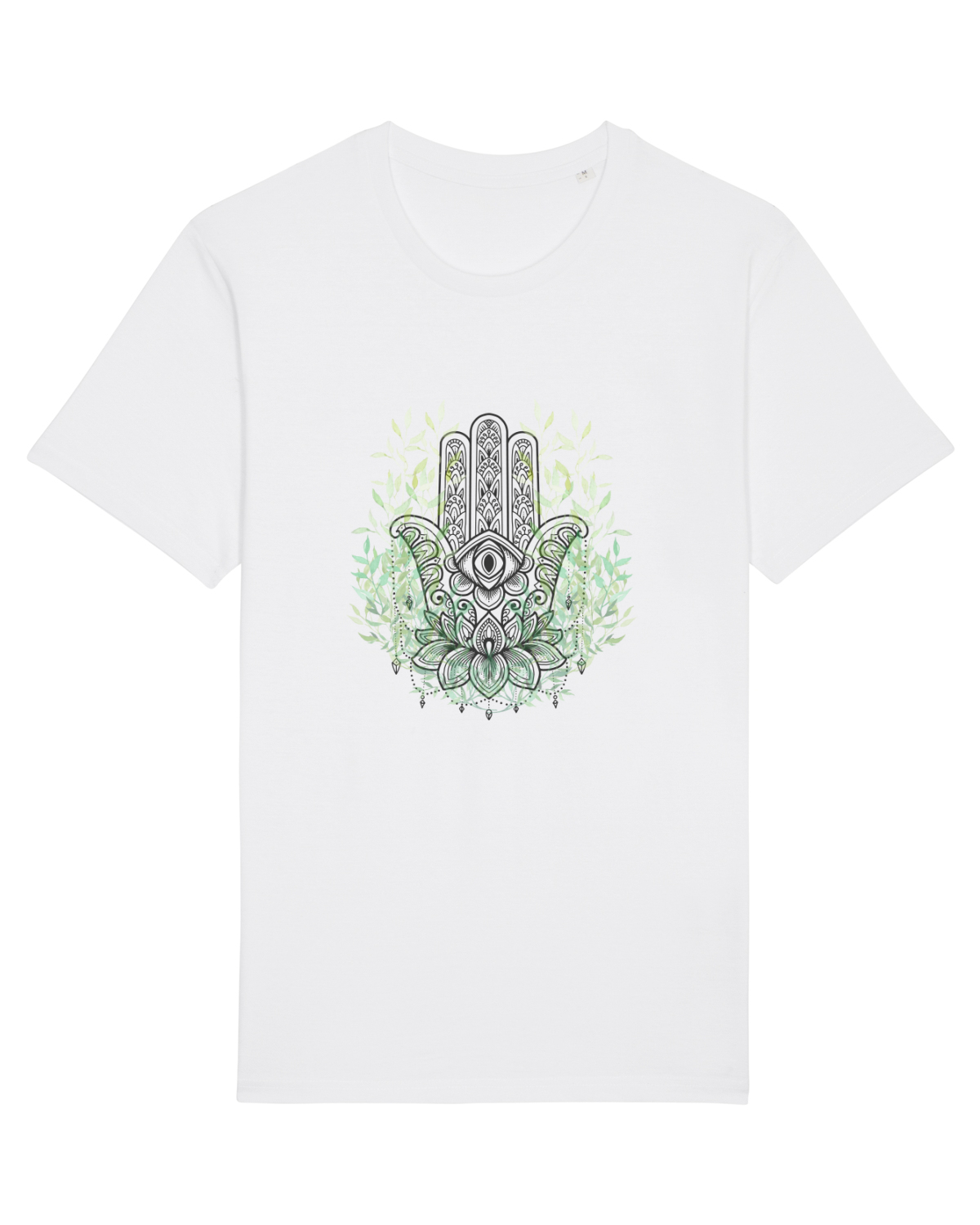Tricou mânecă scurtă Unisex Rocker White