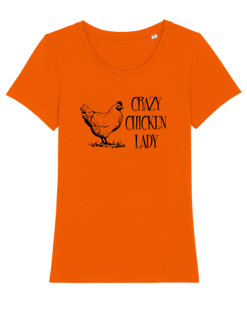 CHICKEN LADY Bright Orange