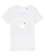 CHICKENS Tricou mânecă scurtă  Copii Mini Creator