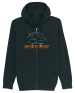 See you at the top Hanorac cu fermoar Unisex Connector