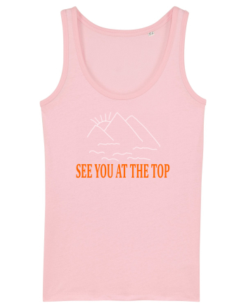 See you at the top Cotton Pink