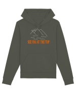 See you at the top Hanorac Unisex Drummer