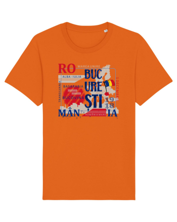 Marea Unire Bright Orange
