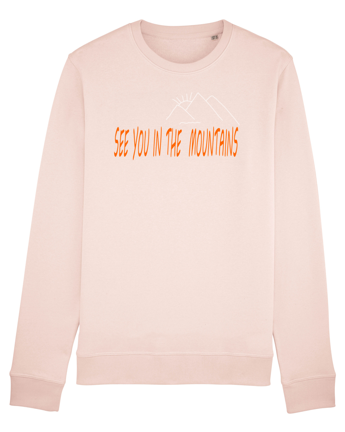 Bluză mânecă lungă Unisex Rise Candy Pink
