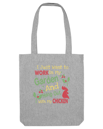 CHICKEN GARDEN Heather Grey