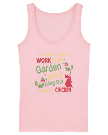 CHICKEN GARDEN Cotton Pink