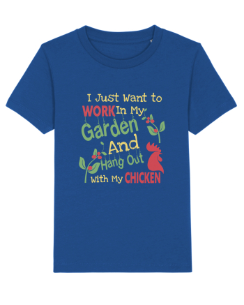 CHICKEN GARDEN Majorelle Blue