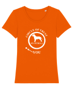 PIT BULL Tricou mânecă scurtă guler larg fitted Damă Expresser