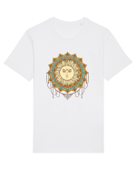 Soare Dreamcatcher Mandala Tricou mânecă scurtă Unisex Rocker