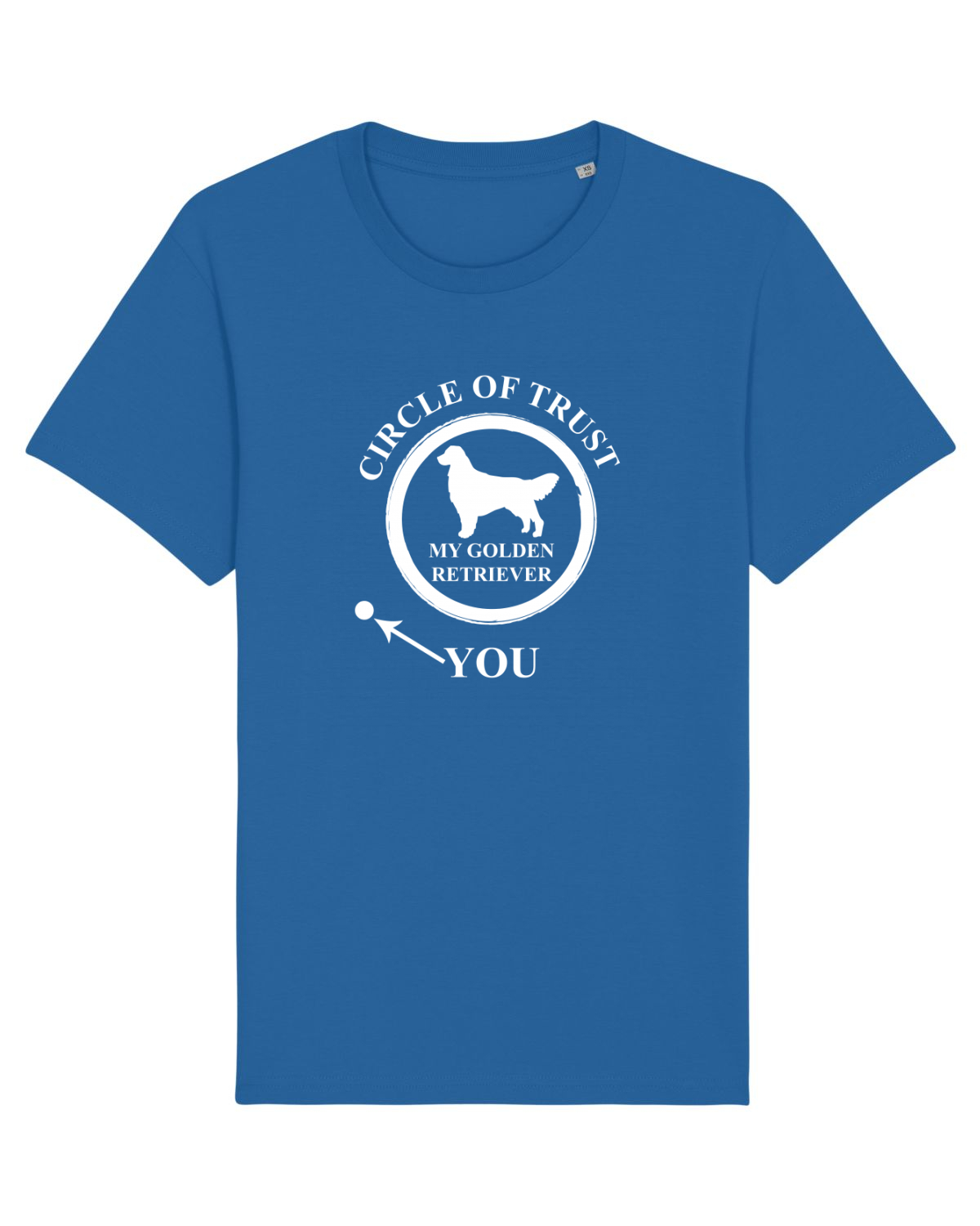 Tricou mânecă scurtă Unisex Rocker Royal Blue