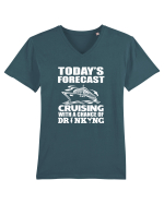 CRUISING Tricou mânecă scurtă guler V Bărbat Presenter