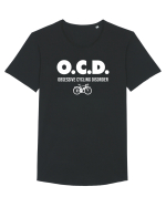 CYCLING Tricou mânecă scurtă guler larg Bărbat Skater