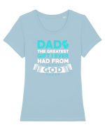 DAD Tricou mânecă scurtă guler larg fitted Damă Expresser