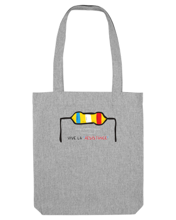 Vive la Resistance Heather Grey