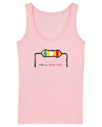 Vive la Resistance Cotton Pink