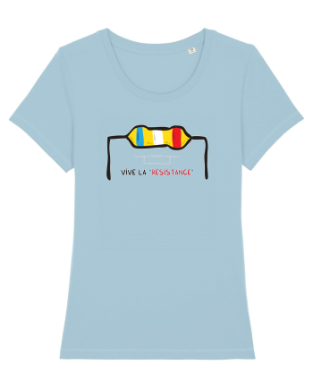 Vive la Resistance Sky Blue