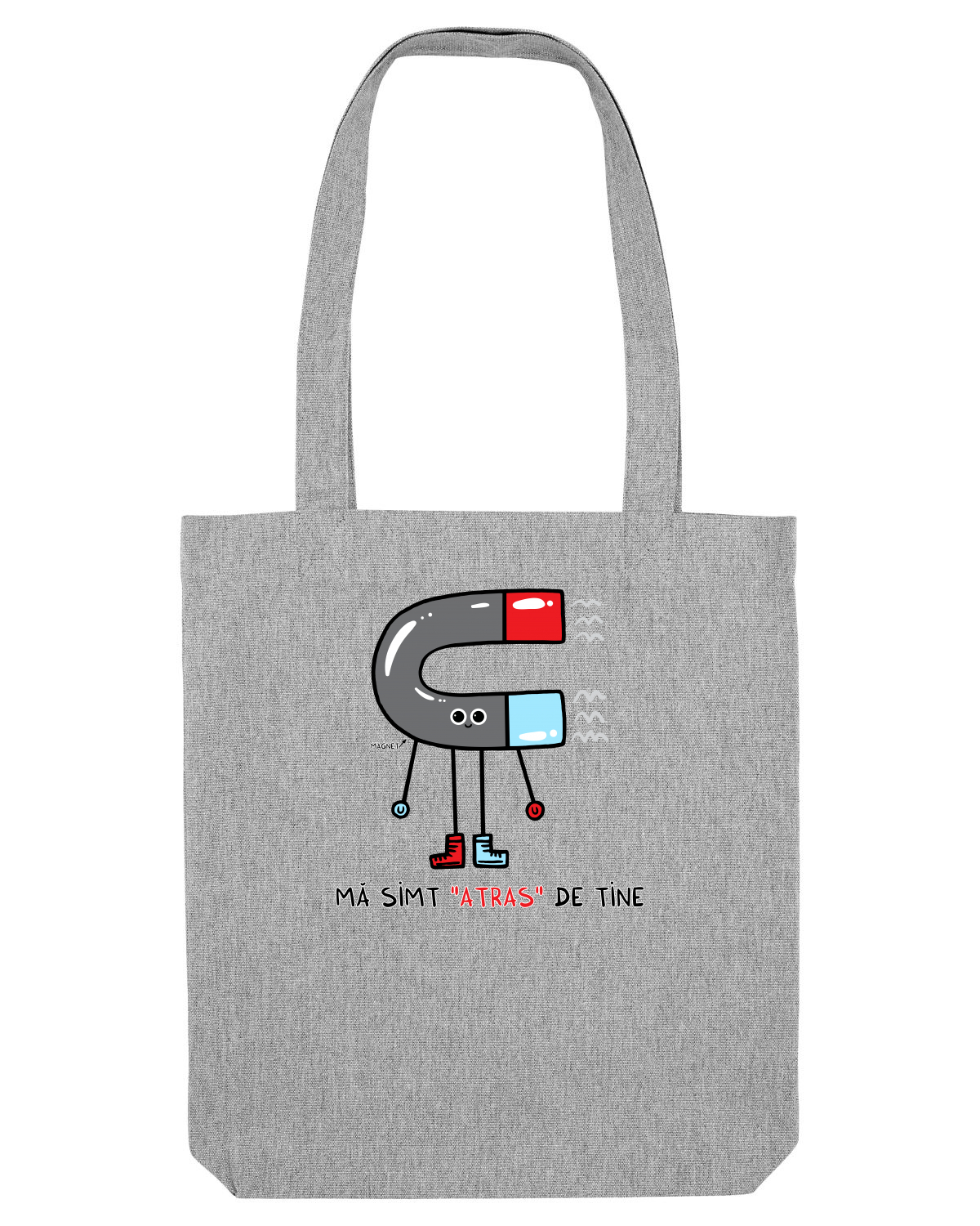 Sacoșă textilă Heather Grey