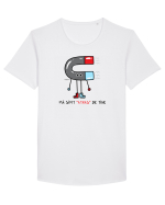 Ma simt atras de tine Tricou mânecă scurtă guler larg Bărbat Skater