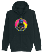 Retro Astronaut  Hanorac cu fermoar Unisex Connector