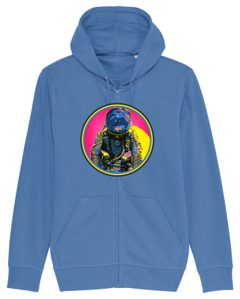 Retro Astronaut  Bright Blue