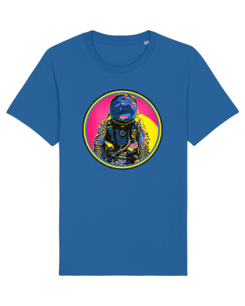 Retro Astronaut  Royal Blue