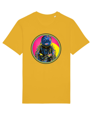 Retro Astronaut  Spectra Yellow