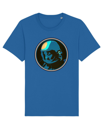 Retro Astronaut  Royal Blue