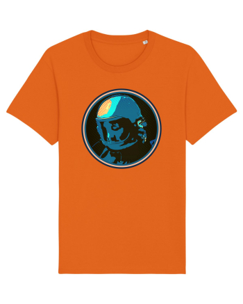 Retro Astronaut  Bright Orange