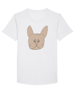 Bulldog Tricou mânecă scurtă guler larg Bărbat Skater