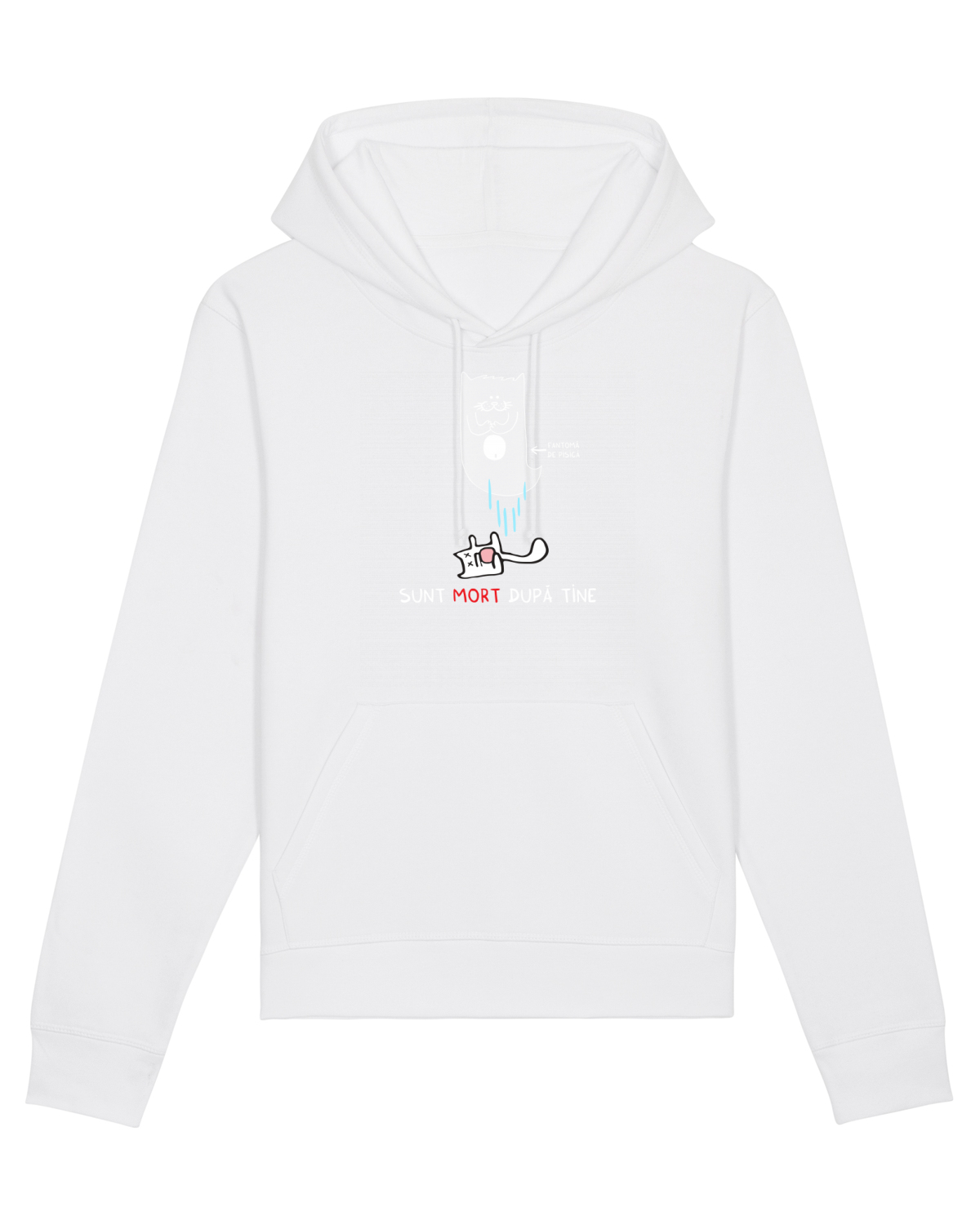 Hanorac Unisex Drummer White
