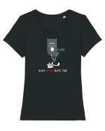 Sunt MORT dupa tine Tricou mânecă scurtă guler larg fitted Damă Expresser