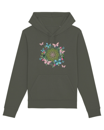 Fluturi în Mandala Yoga Khaki