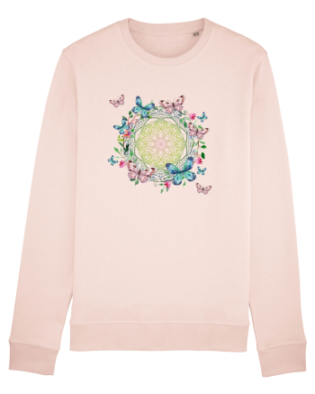 Fluturi în Mandala Yoga Candy Pink