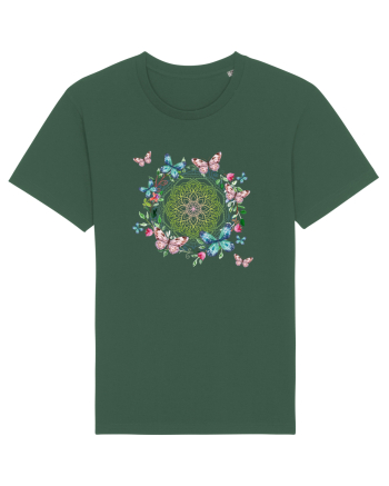 Fluturi în Mandala Yoga Bottle Green