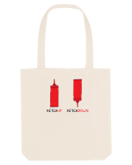 KetchUP - KetchDOWN Sacoșă textilă