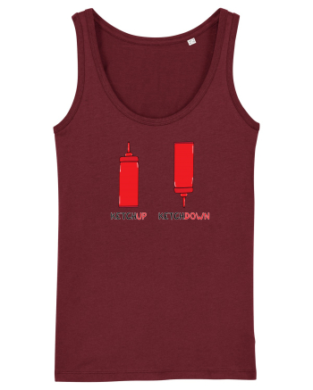KetchUP - KetchDOWN Burgundy