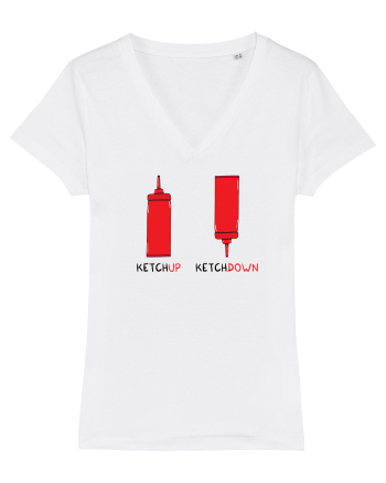 KetchUP - KetchDOWN White