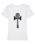 Kendama Tricou mânecă scurtă guler larg fitted Damă Expresser