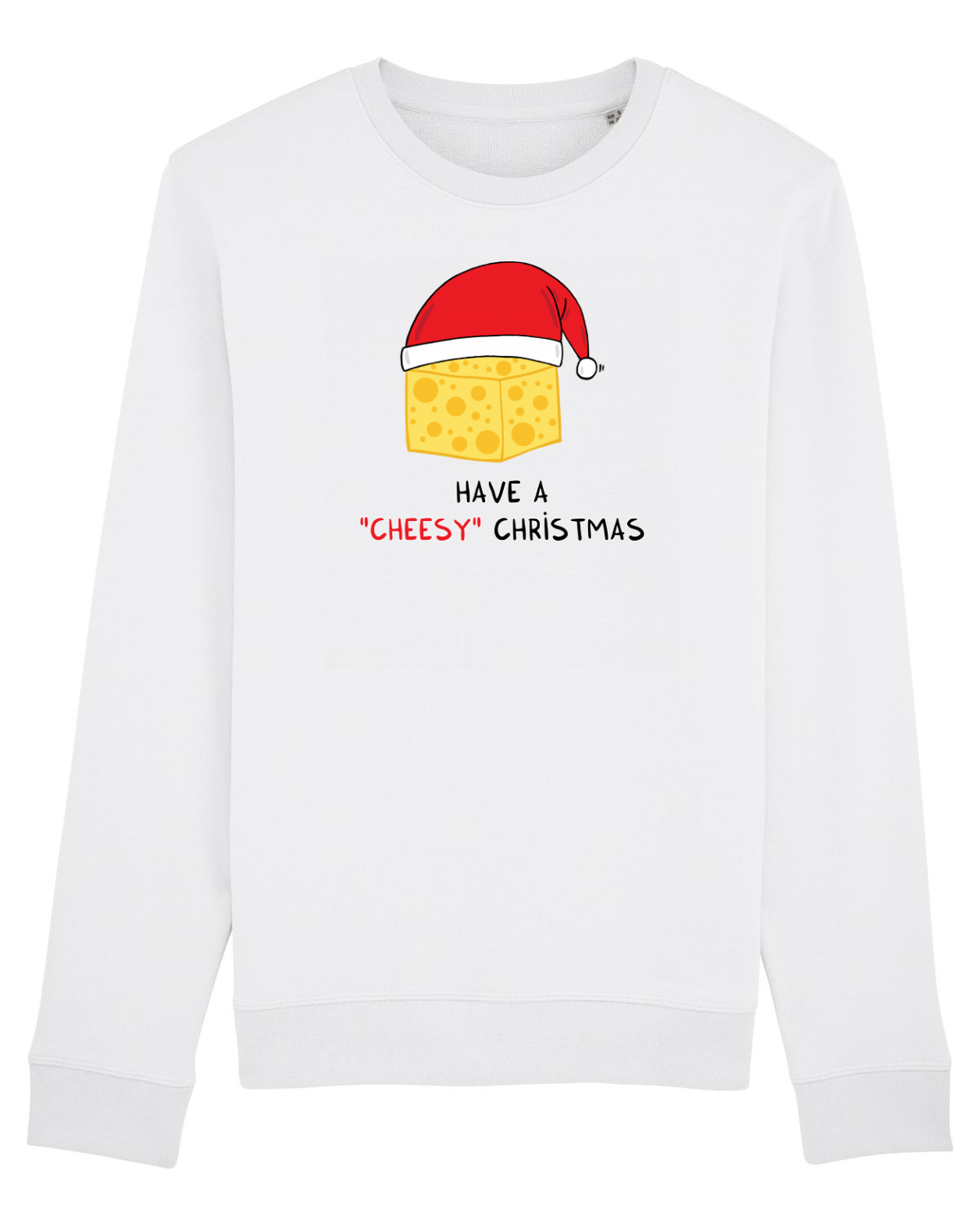 Bluză mânecă lungă Unisex Rise White