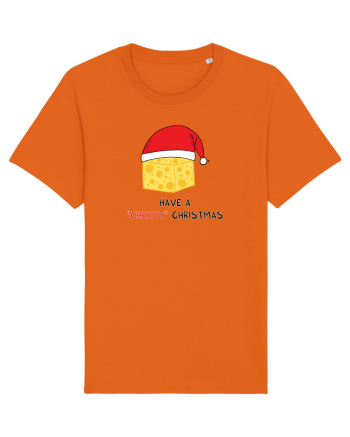 Have a CHEESY Christmas Bright Orange